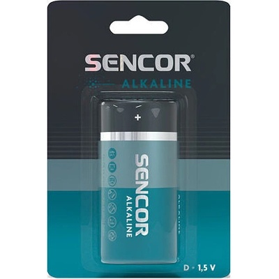 Sencor batéria SBA LR20 1BP D Alkaline