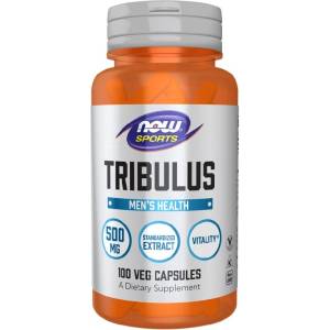 NOW NOW Tribulus 500 mg, 100 Veg Capsules