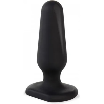 Image 1 of Black & White Малък силиконов анален разширител Menhir