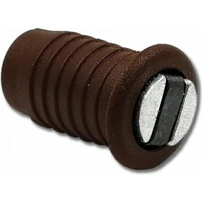 Magnet nábytkový závrtný, hnědá, průměr 9mm