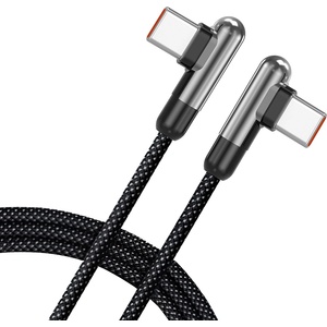 Lito Кабел за данни с Type-C 60W, 1m - Lito (LD13) - Черен