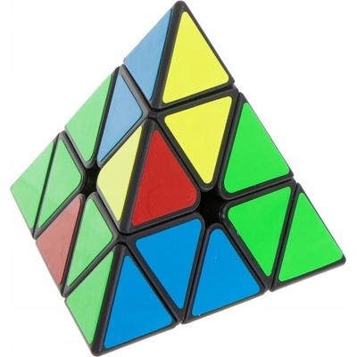 PYRAMINX puzzle hra s kostkami Black MoYu