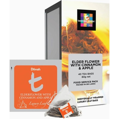 Dilmah T-Series Elderflower with Cinnamon & Apple 40 x 2 g