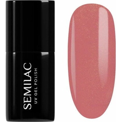Semilac gél lak 378 Shimmer Amber Ružová 7 ml