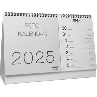 na vlastné foto STOLNÝ sivý 2025
