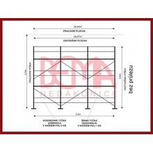 Comipont Kostka lešení 36,45 m²