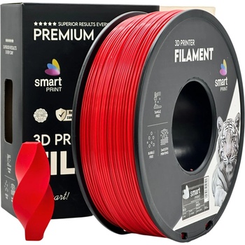 Smart Print FG-S5-E1, 3D филамент, ABS+, 1, 75mm, 1000g, Червен (Red) (FG-S5-E1)