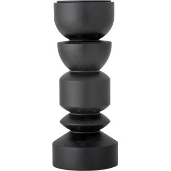 Bloomingville Свещник за класическа свещ Bowen 27, 5 см черен (82061810)