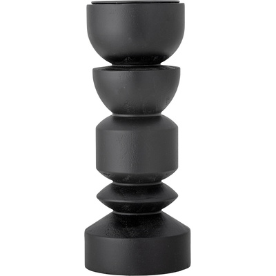 Bloomingville Свещник за класическа свещ Bowen 27, 5 см черен (82061810)