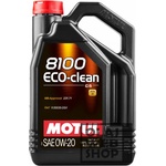 Motul 8100 Eco-clean 0W-20 5 l