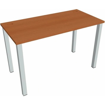 Hobis Kancelářský pracovní stůl Hobis UE 1200 [bílá, šedá RAL 9006]