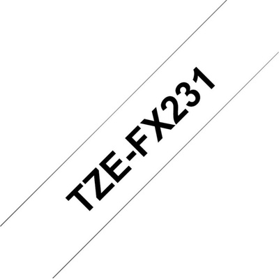 Brother Етикети BROTHER P-Touch TZE-FX231 (TZEFX231)