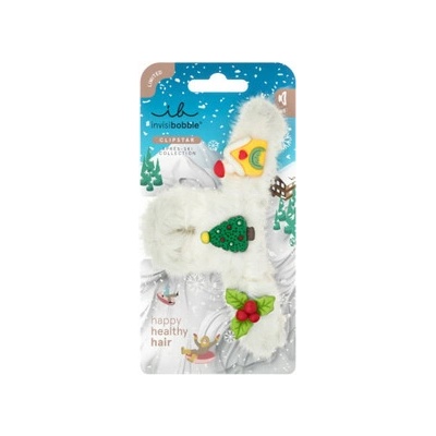 Invisibobble Aprés-Ski Clipstar L Ski Fluffy 1 ks, Ski Fluffy
