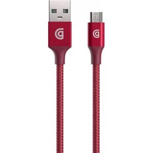 Griffin Здрав USB кабел за устройства с microUSB порт (150 см) - Griffin Premium microUSB to USB Cable (червен) (GP-042-RED)