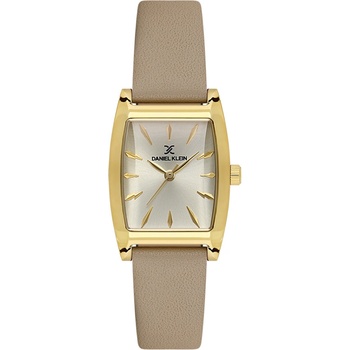 Daniel Klein DK. 1.14120-4 - Дамски часовник, Premium, Кварцов, 23x33mm, 3 ATM, Сив