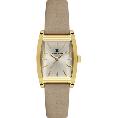 Daniel Klein DK. 1.14120-4 - Дамски часовник, Premium, Кварцов, 23x33mm, 3 ATM, Сив