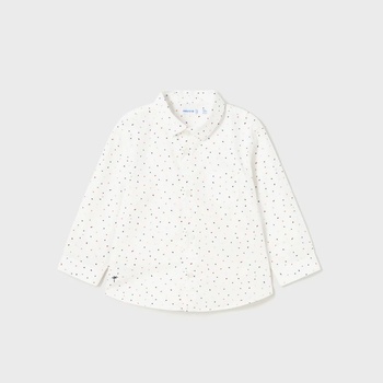 MAYORAL Риза с дълъг ръкав покрита с цветни точки за бебе момче Майорал