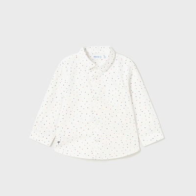 MAYORAL Риза с дълъг ръкав покрита с цветни точки за бебе момче Майорал