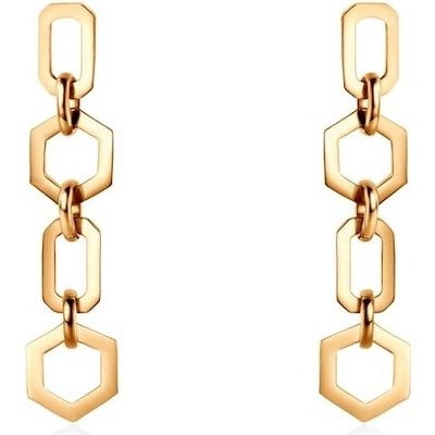 SAVICKI Náušnice pozlátené striebro B-K-K0659-00307-925-Z