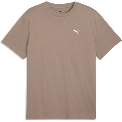 Puma Wardrobe Essentials Tee hnedá biela
