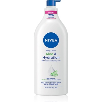 Nivea Aloe & Hydration хидратиращо мляко за тяло с алое вера 625ml
