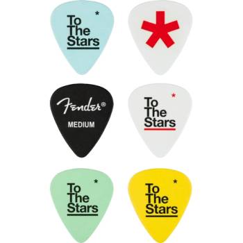 Image 1 of Fender Tom DeLonge 351 Celluloid Picks (6)