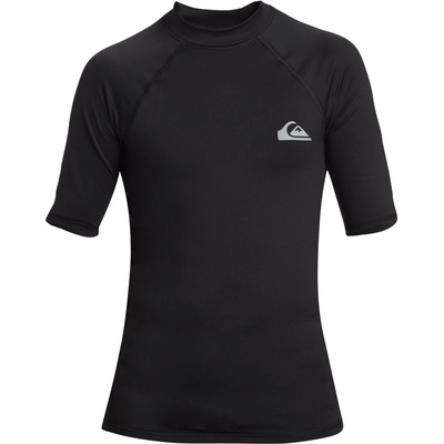 Quiksilver Детска плажна тениска от ликра Quiksilver Kid's Everyday UPF50 S/S Lycra - Black - размер 8 (US) (750-1801-0111)