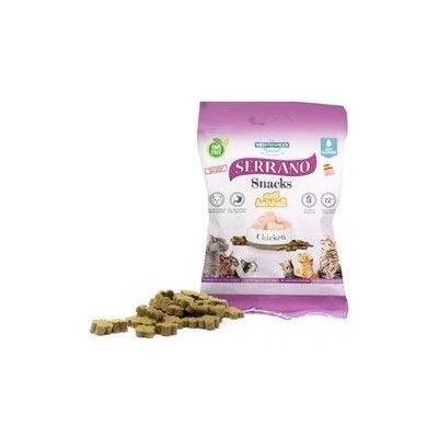 Serrano Snack for Cat-Chicken-AntiHairball 50 g