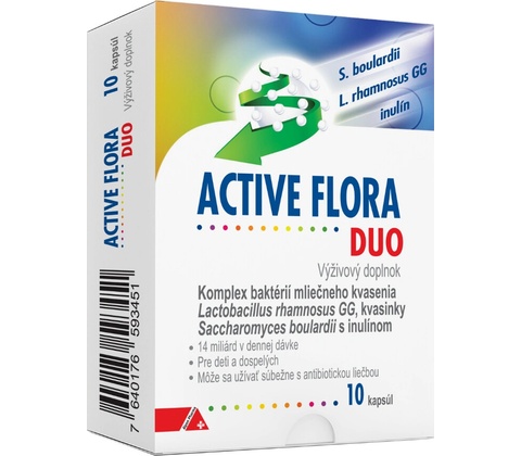 Active Flora Duo 10 kapsúl