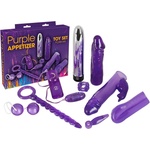 You2Toys - вибратор комплект - 9 части - лилав - lovesexshop