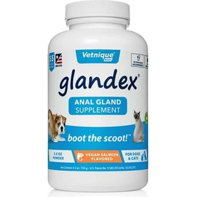 Glandex Powder na zdravé análne žľazy pre psy a mačky 156 g