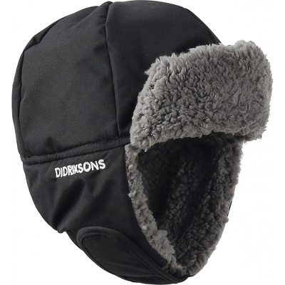 Didriksons Biggles JR černá 501097 060 Černá čepice