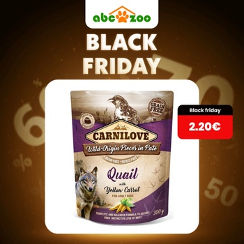 Carnilove Quail with Yellow Carrot 300 g