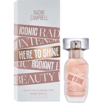 Naomi Campbell Here To Shine toaletní voda dámská 15 ml