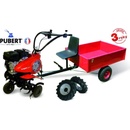 PUBERT VARIO 65B C3 s vozíkem VARES HV 220L + 2x šípová kola 450x10