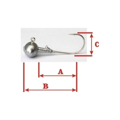 SPORTS Jig s nálitkem vel.4 14,5g