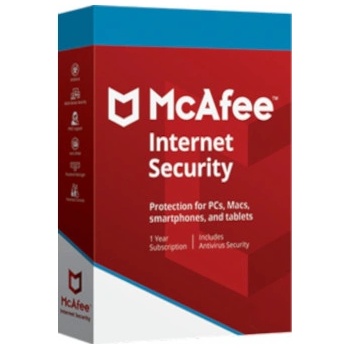 McAfee Internet Security 5 lic. 1 rok (MIS00GNR1RDD)