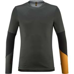 Mavic Мъжка фланелка с дълъг ръкав за колоездене Mavic Deemax Enduro Pro L/S Jersey Cycling jersey - Iron Gate / Mineral Yellow - размер XL (056-3619-0213)