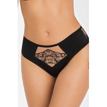 Gorsenia Луксозни бразилиани в черен цвят k103eh-70078-czarny - Черен, размер m