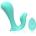Tracy's Dog Wearable Panty Vibrator with Wireless Remote Teal