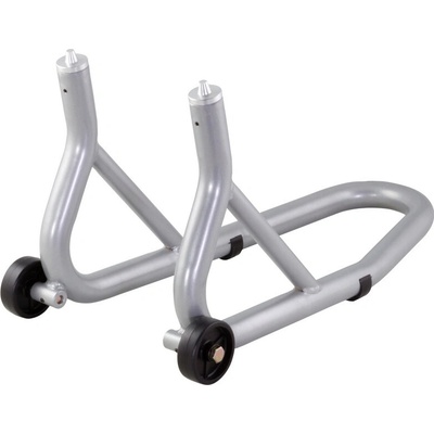 BikeTek Race Hliníkové Prong obutie prednej Track Paddock Stand - Gray PDSR008