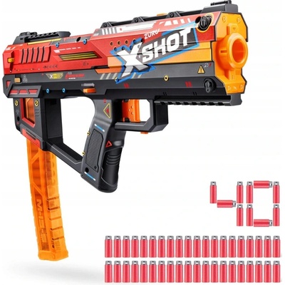 ZURU XSHOT SKINS Series Fury-X se 40 šipkami
