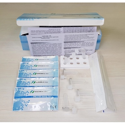 Safecare Biotech Hangzhou Safecare Biotech COVID-19 Antigen Rapid Test Kit Swab 25 ks – Zboží Dáma