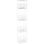 Premier Housewares Бял метален стелаж 16x87 cm - Premier Housewares (1601573)