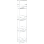 Premier Housewares Бял метален стелаж 16x87 cm - Premier Housewares (1601573)