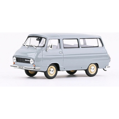 Abrex Škoda 1203 mikrobus 1974 šedomodrá 143ABS 705CG 1:43