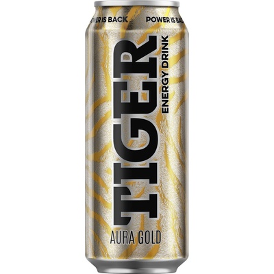 Tiger Energy drink Aura Gold - Apple 0,5 l – Zboží Dáma