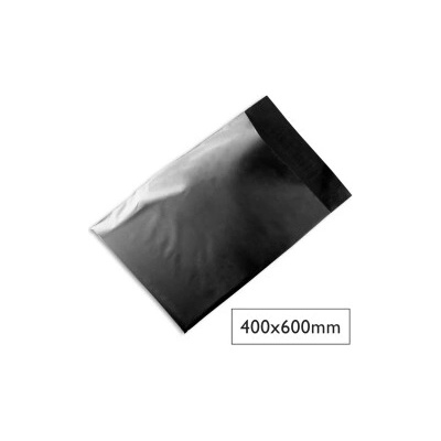 Obálka bezpečnostná kuriérska 400x600mm, čierna (bal=100ks)