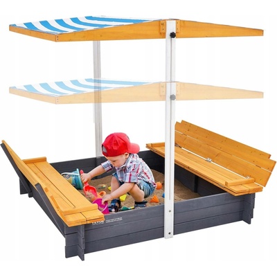VEVOR Pískoviště 1455x1200x1200MM