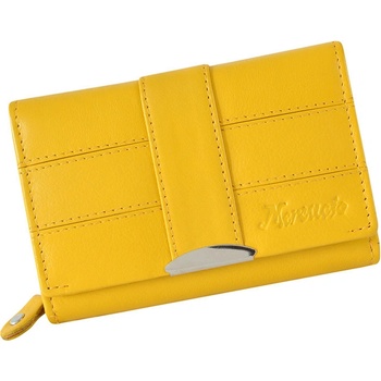 Mercucio malá dámska kožená peňaženka žltá
